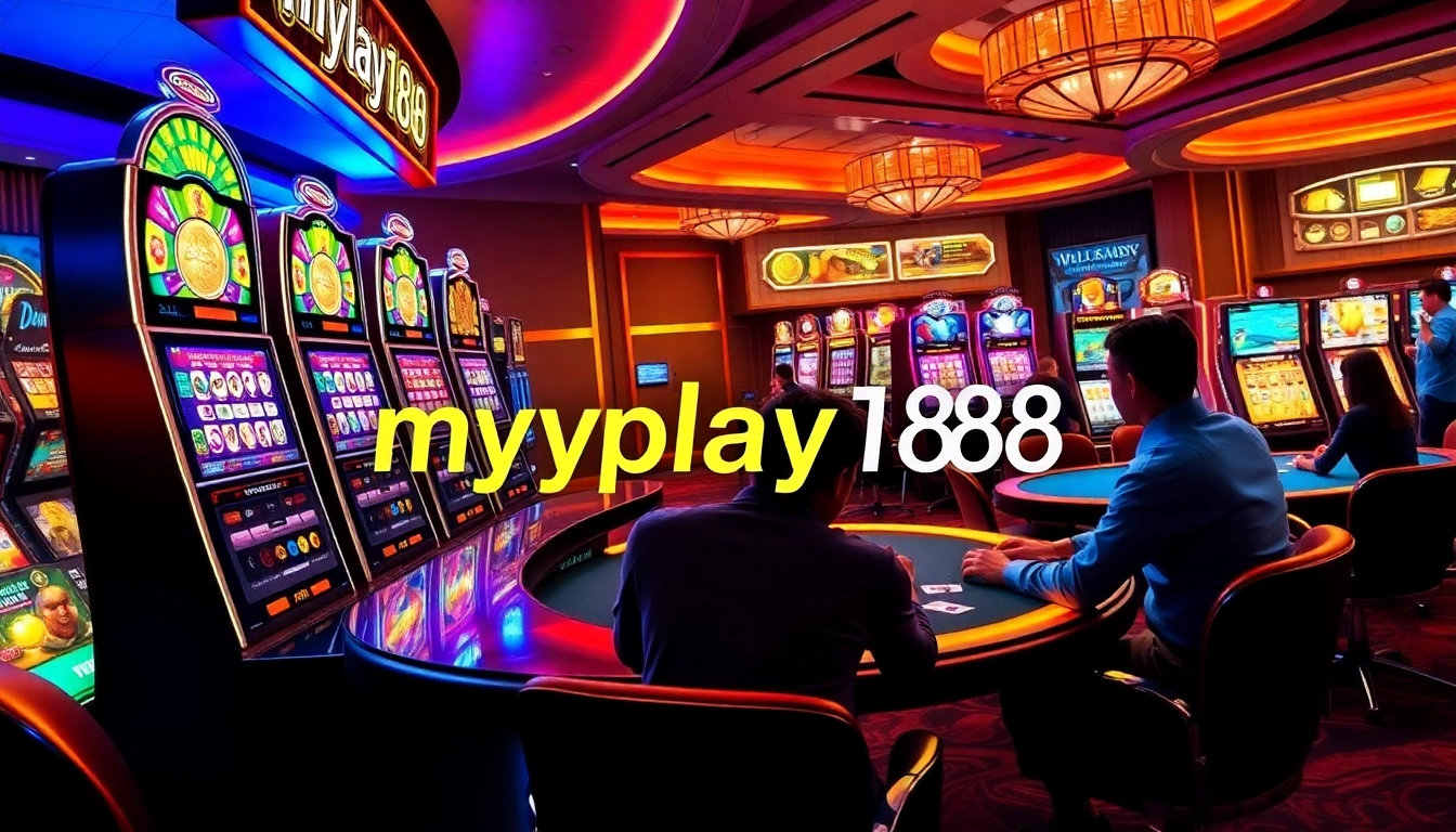 Experience the thrill of myplay168 with vibrant slot machines and thrilling gameplay.