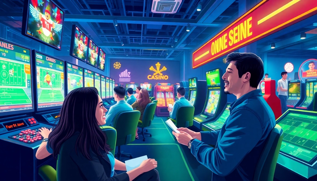 Engaging online gaming experience at https://jun88casino.top/ showcasing sports betting excitement.