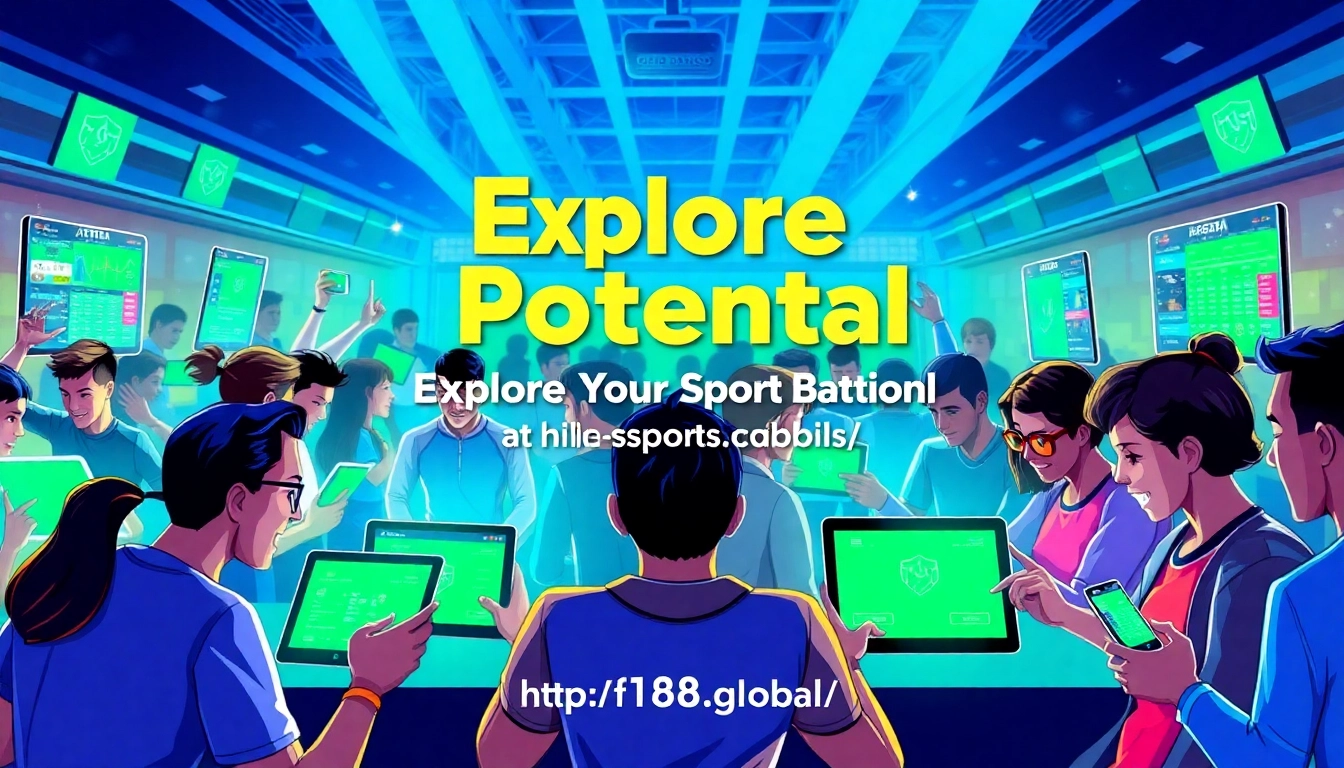 Excited users engaging in online sports betting at https://f168.global/, showcasing a dynamic interface.