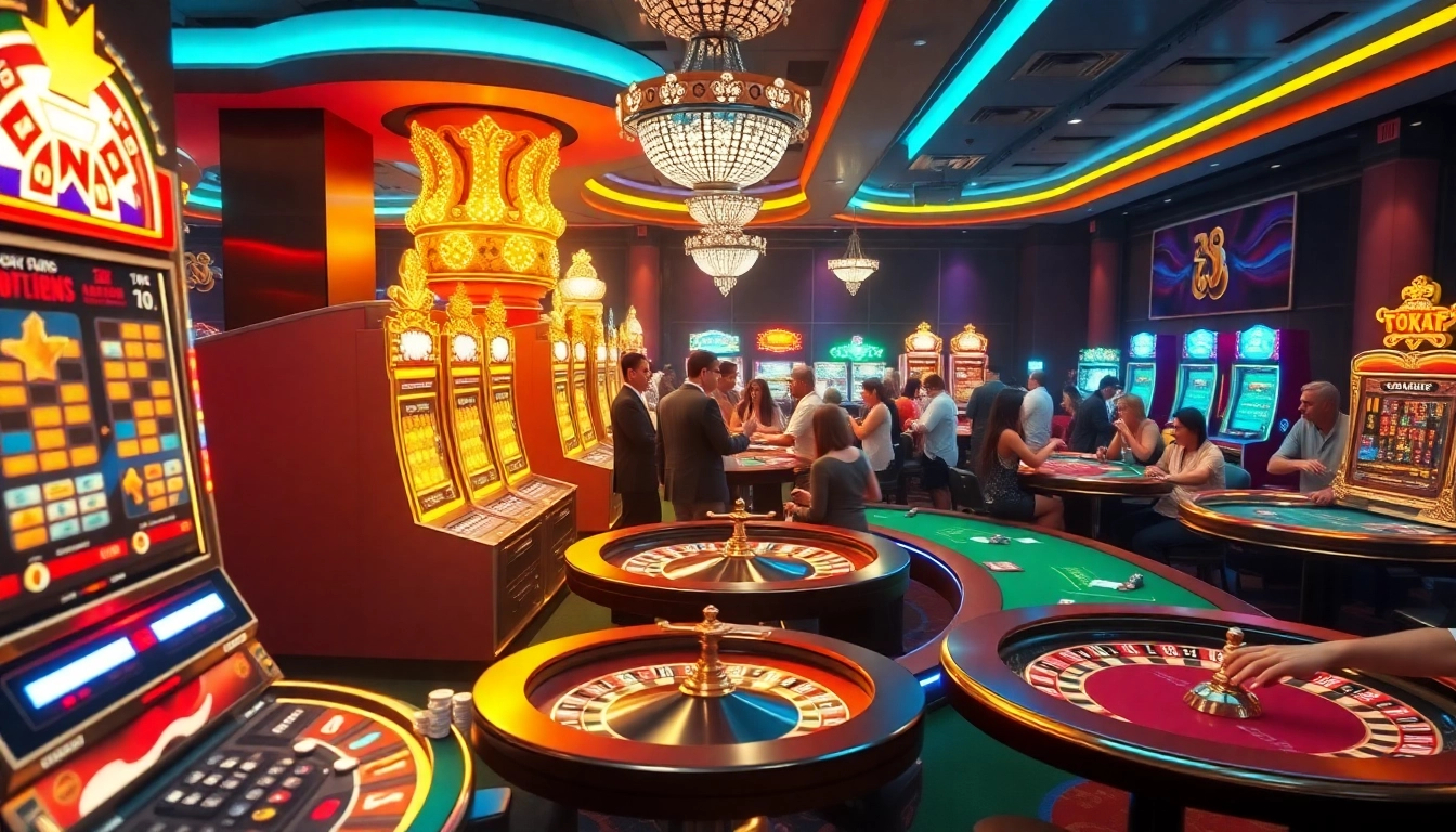 Experience the thrill of gaming at https://thabet7.biz/ with engaging casino activities, poker tables, and lively patrons.