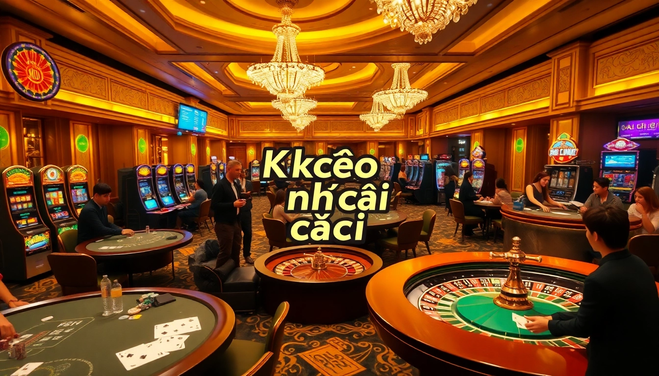 Capture the thrill of the casino with kèo nhà cái on elegant tables filled with players and dynamic lighting.