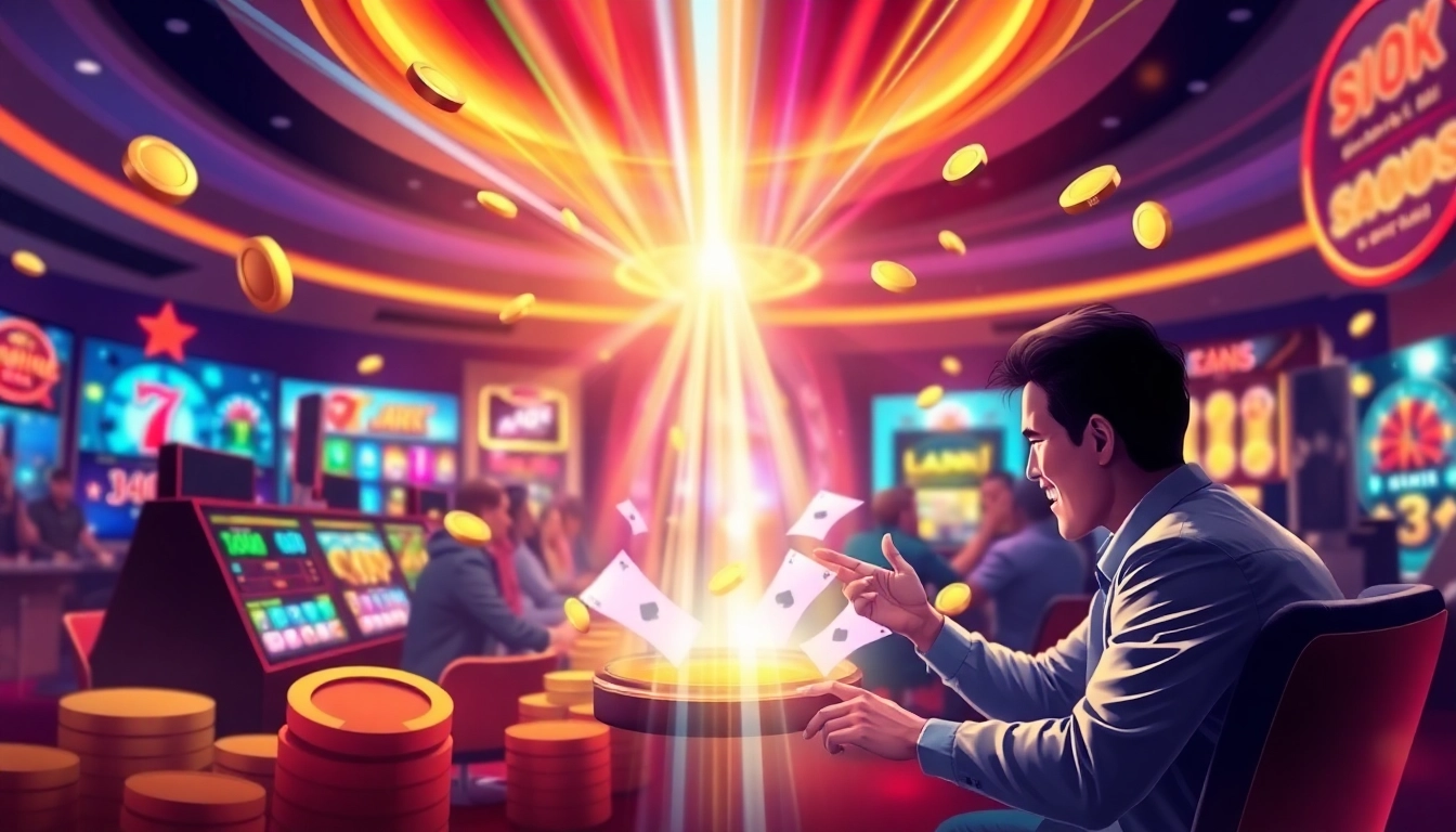 Capture the excitement of deneme bonusu veren siteler with vibrant online casino graphics.