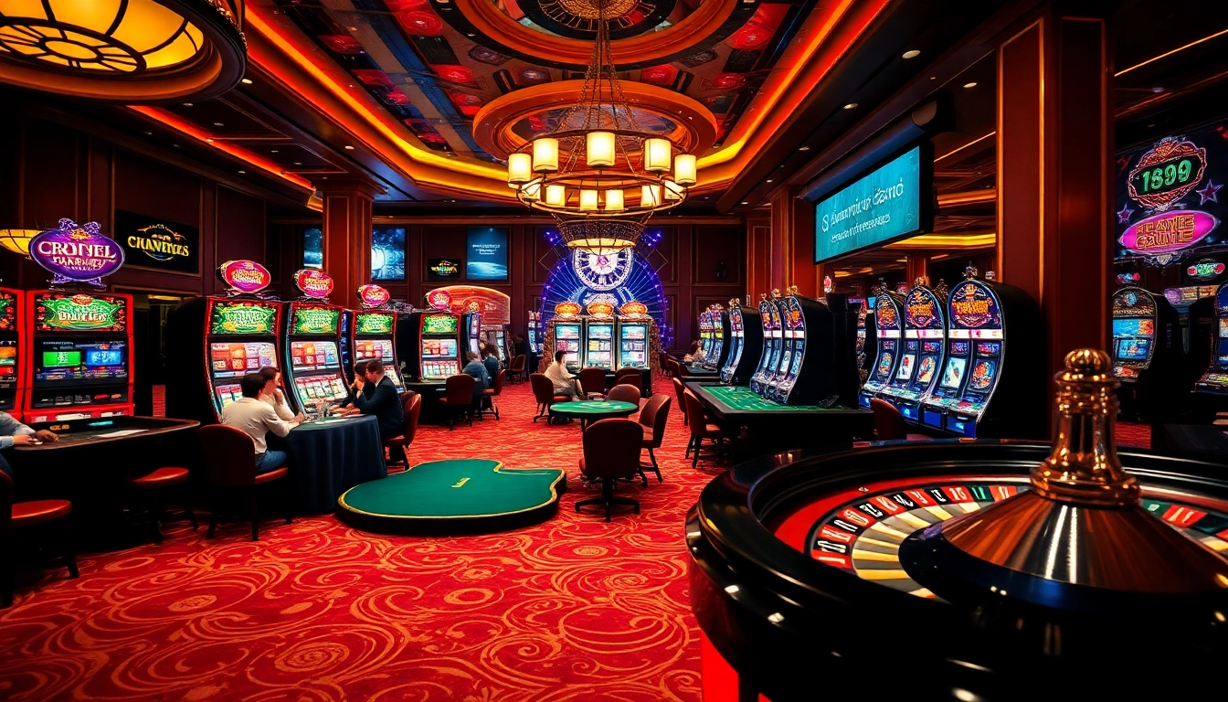 Experience the thrill of winning at hm88 with vibrant table games and lively slot machines.