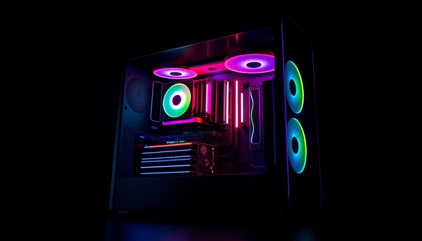 Discover the innovative features of 789PCOM with a sleek, modern computer design.